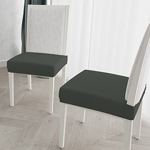 Italian Bed Linen MB HOME BASIC, Most Beautiful Chair Cover, Dark Grey