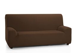 Martina Home Sofa Cover Elastic, fabric, Brown, 2 Places from 120 to 190 cm wide
