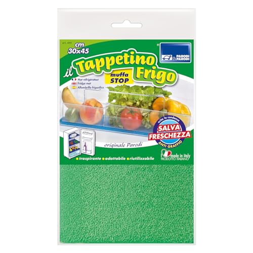 Parodi&Parodi Fresh Saver Cuttable Mat, 30 x 45 cm, Food-safe Polyurethane, Reusable, Assorted Colors