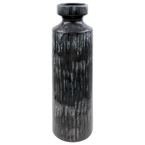 Lesser & Pavey Reactive Glaze Vase 46.5cm For Living Room & Home Decor - Stylish Vases For Fresh & Artificial Flowers - Modern Vases Centerpiece For Office & Table- Decorative Gift For Women & Men