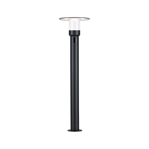 Paulmann 94835 LED Bollard Light Sienna Motion Sensor IP44 9W 400lm 212mm Anthracite Aluminium 3000K