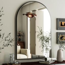 WOLTU Round Wall Mirror, 60cm, Large Vanity Mirror Botswana