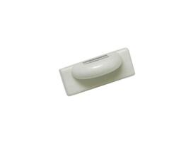Gardinia Magnetic Connector For Bottom Blind Rail On Window Sash, For Securing Blind To Window Sash, Plastic/Magnet, White, 5 x 2 cm 7040
