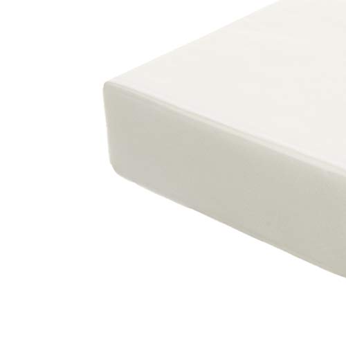 Obaby Eco Foam Cot Bed Mattress – 140 x 70 x 7.5 cm – Breathable, Hypoallergenic, Removable & Washable Cover – Suitable from Birth