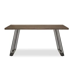 Premier Housewares Dining Table/Dining Table and Chairs Set 4 U Shaped Base Table and Chairs Set Tables and Dining Tables W160 x D90 x H76cm
