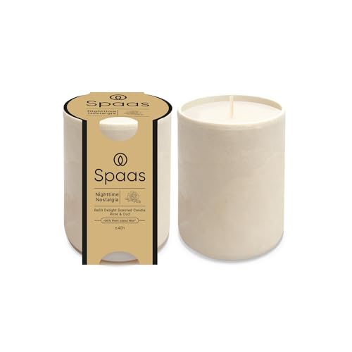 Spaas Refill Delight Scented Candle, Nighttime Nostalgia
