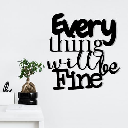 Stylish Black Decorative Metal Wall Accessory, 51 x 54 cm, 100% Metal, 1.2 mm Thickness, Perfect for Modern Home Decor & Unique Wall Art