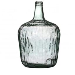 NATURAL LIVING Dame Jeanne Sahara Vase 16 L Recycled Glass Diameter 29 cm x Height 42 cm