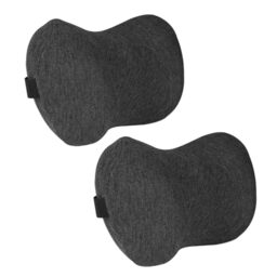 Car Neck Pillow, 2pcs Memory Foam Ergonomic Neck Pillow and Seat Headrest for Driving Fatigue Relief, Comfort and Support Your Neck