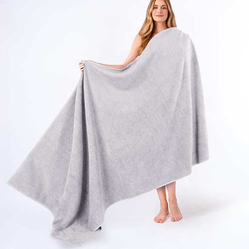 American Soft Linen 100% Cotton Luxury Turkish Towels, 40x80 XL Bath Sheet - Soft Absorbent Quick Dry OEKO Tex Standard 100 Certificated Durable Machine Washable Premium Hotel Quality