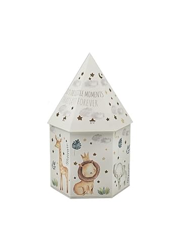 Lesser & Pavey Little Moments LED House for Kids & Home Décor - Natural and Subtle Led Lighting to Brighten Up Darker Rooms - Shine Night Light for Kids - Charming Indoor LED Lamp and Room Decor
