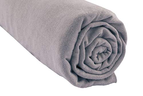 Fitted Sheet 140 x 190 / 140 x 200 cm 100% Organic Cotton for Double Bed - Hazelnut - Soft & Attractive - Stretchy Breathable - Healthy Sleep - Easy Dort Brand - Oeko-Tex Certified - Made in Europe