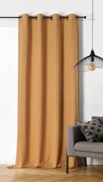 Linder Bering Curtain with Eyelets 140 x 260 cm Yellow/Orange