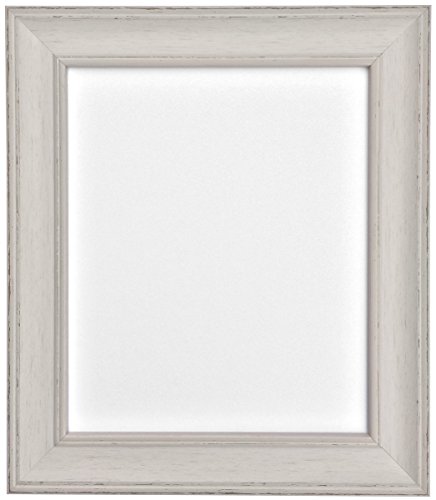 FRAMES BY POST Scandi Vintage Distressed Ivory Grey Picture Photo Frame 6 x 4 inch