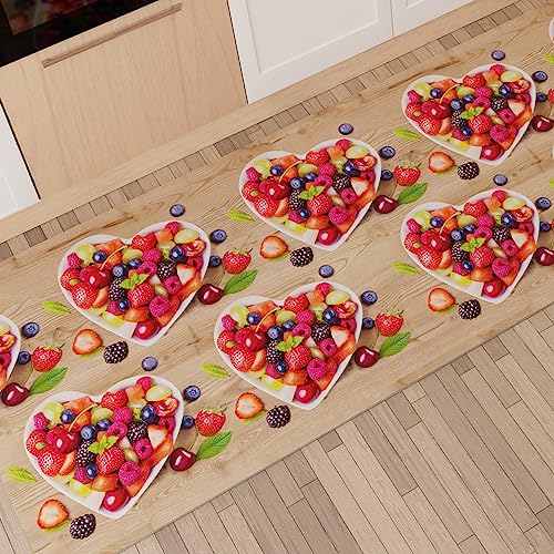 PETTI Artigiani Italiani-Kitchen Rug, Kitchen Rectangualr Rugs, Area Rug, 3D Print Pattern, 100% Made in Italy
