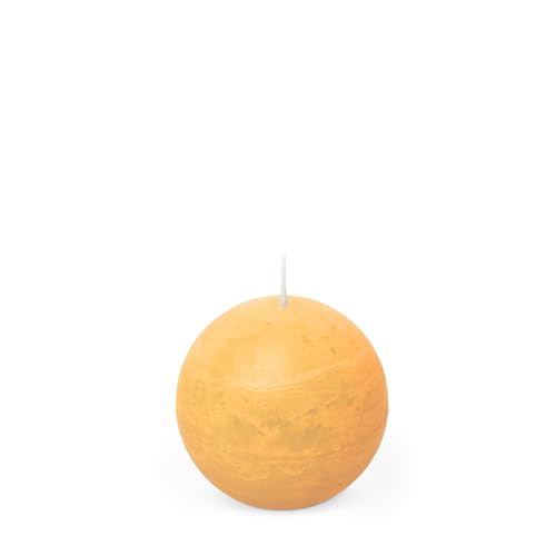 Spaas Rustic Ball Candle 80 mm 24h, Sand