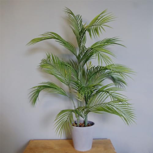 Realistic Potted Artificial Palm and Tropical Trees - Ready to Display