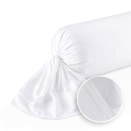 Pure Cotton Set of 2 pillowcases 80 x 80 cm, made of 100% cotton satin with dobby stripes, 200 thread count, 120 g/m², easy to iron, soft, safe, non-toxic, Oeko-Tex certified, Dobby dark grey