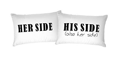 Italian Bed Linen Pair of Digital Print Pillowcases 52 x 82 cm Printed 04
