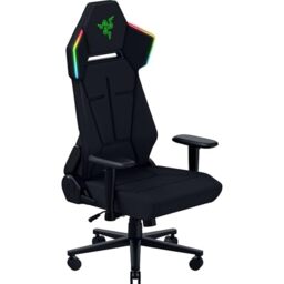 Razer Soma Chroma - Wireless Chroma RGB Gaming Chair - Built-in Ergonomic Lumbar Arch - USB Type C Connection - Built-In Control Panel - Up to 155° Recline - Black