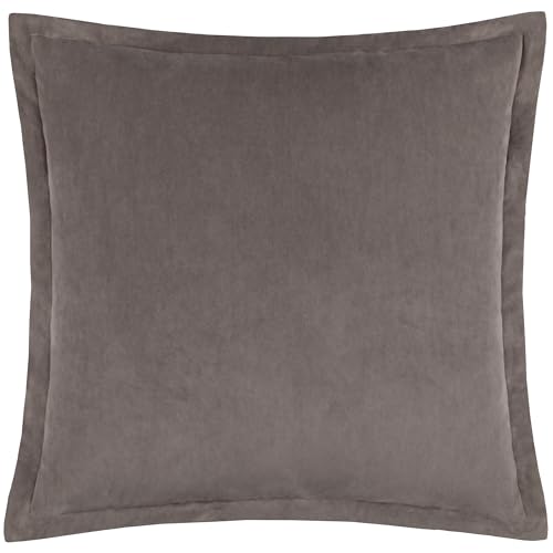 Yard Merton Velvet Cushion Cover - Taupe - 55x55cm