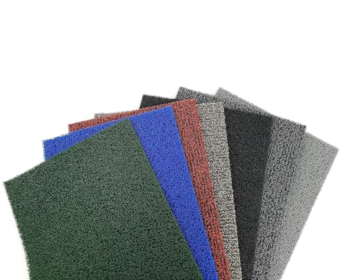 Nicoman Door Mat|Easy-Clean & Dirt-Trapper Barrier Doormat|Non-Shedding & Jet-Washable Outdoor Spaghetti Doormats|A Practical Alternative To Coir Door Mats (60x40cm,Green)