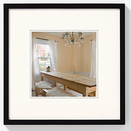 walther Design Picture Frame Black 15 x 15 cm Peppers Wooden Frame BP150B