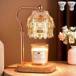 ROTTOGOON Candle Warmer Lamp Wax Melt Timer Dimmer for Housewarming Gift