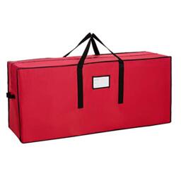 "VALORCASA Sattiyrch Christmas Tree Storage Bag,Heavy Duty 600D Oxford Xmas Holiday Extra Large Container up to 6"" Artificial Disassembled Trees,45"" x 15"" x 20"" (M)"