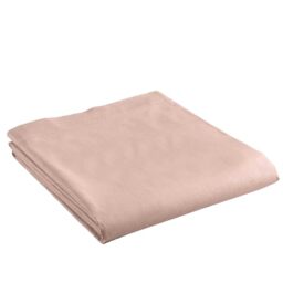 douceur d'intérieur, Lina Pink Flat Sheet (180 x 290 cm) 100% Cotton