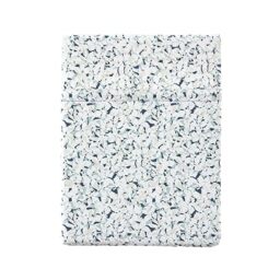 ESSIX Flat Sheet, Cotton Satin, Blue, 270x300 cm
