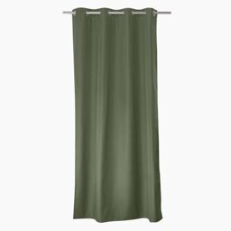 ED ENJOY HOME Thermal Blackout Curtain 135 x 240 cm, Metal Eyelets, Anti-Heat, Anti-Cold, for Bedroom and Living Room