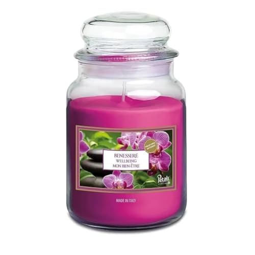 PETALI Candela Sets of Candles Brand Model PROFUMATA ZUCCHERIERA 100 Ore BENESSERE