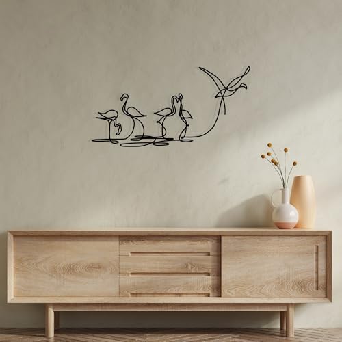 Stylish Black Decorative Metal Wall Accessory, 10 x 15 cm, 100% Metal, 1.2 mm Thickness, Perfect for Modern Home Decor & Unique Wall Art