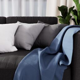 Soleil d'ore Galaxy Duvet, Polycotton, blue, 140 x 200 cm