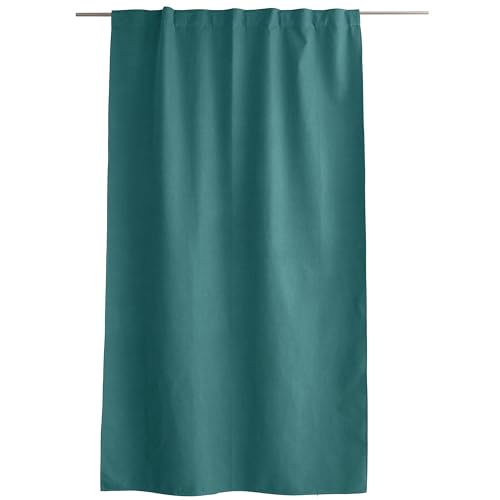 ED ENJOY HOME Eclipse Collection 100% Blackout Curtain with Hidden Tabs, Green, 140 x 240 cm, 100% Polyester, Oeko-TEX Certified Fabric