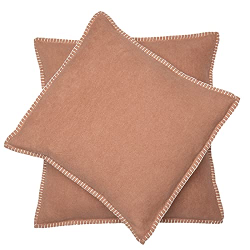 David Fussenegger Milka Decorative Cushion Cover Made of Cotton Fluffy Soft 40 x 40 cm