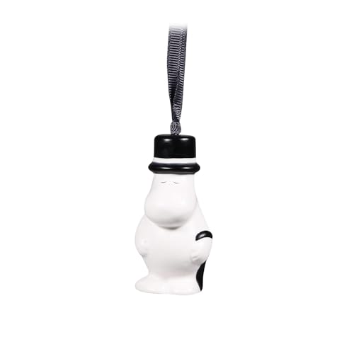 Half Moon Bay - Moomins - Moominpappa Ceramic Hanging Decoration - Charming 3D Figurine Ornament - Official Merchandise - Whimsical Birthday, Cozy Teacher or Summer Gift