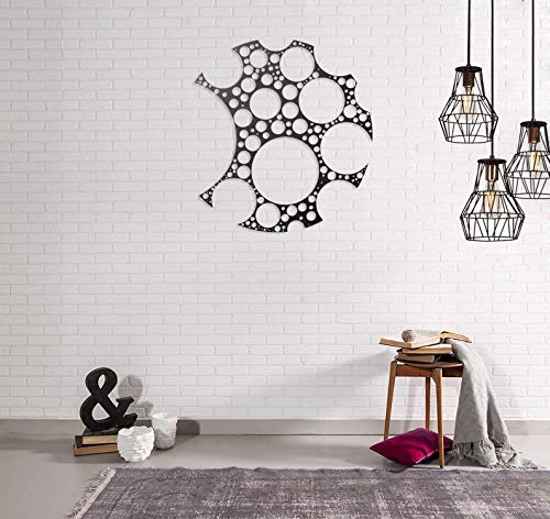 Art & prints mania by Homemania Wall Decoration Circle Black