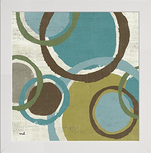 Frame Company Watson Range VIntage Bubbles I by Moira Hershey, Photo Frame - 8 x 8 Inches, White