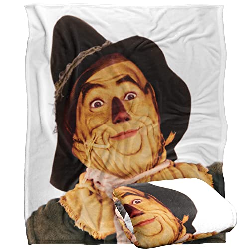 THE WIZARD OF OZ Stanley Desantis Vintage Scarecrow Silky Touch Super Soft Throw Blanket 152 x 127 cm