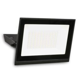 BRILONER - LED Floodlight Outdoor with Neutral White Light, 50W 4500lm, Adjustable, IP65 Dust and Water Resistant, Security Light, Exterior Spotlight, Wall Lamp, Garden, Garage, 17.5x18.5x3 cm, Black