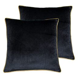 Paoletti Meridian Polyester Filled Cushions Twin Pack