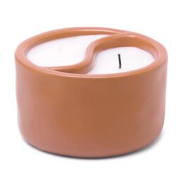 Paddywax Scented Candles Yin-Yang Collection 2-Wick Artisan Candle, 311g, Golden Coast - Bergamot