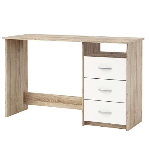 Demeyere 13Casa - Legal A4 - Scrivania. Dim: 123x50,1x76,5 h cm. Col: Rovere spazzolato. Mat: Truciolare., legno