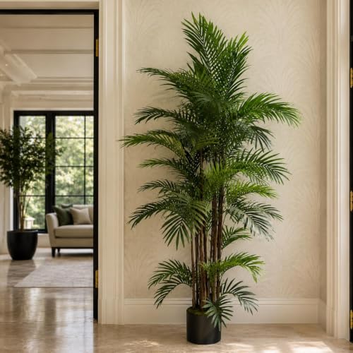Realistic Potted Artificial Palm and Tropical Trees - Ready to Display