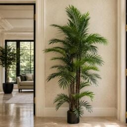 Realistic Potted Artificial Palm and Tropical Trees - Ready to Display