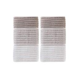 SKL Home by Saturday Knight Ltd. Planet Ombre 2 Pc Hand Towel Set, Taupe