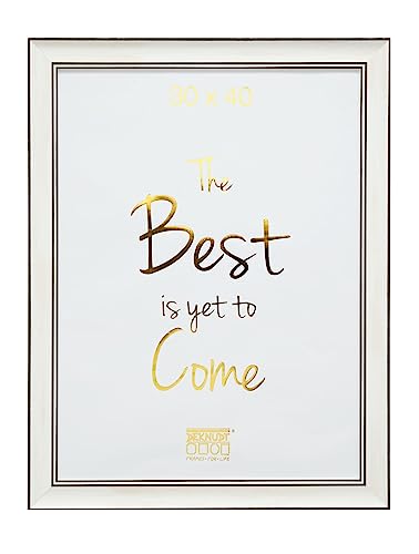 Deknudt Frames S46XF1 Photo Frame 30 x 40 cm Resin White