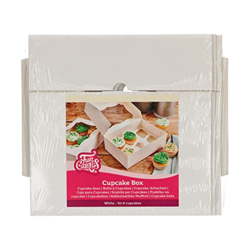 FunCakes F80320 Cake Box, Paper, White